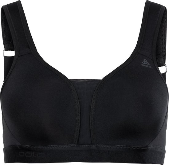 ODLO Sports Bra Padded High Sportbeha Dames - Black - 70