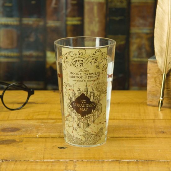 - Harry Potter: Marauders Map Water Glass
