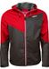 Pro-X Elements Rood en antraciete 4-way stretch heren regenjas Liam L