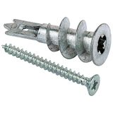 Fischer 502246 Schroef Gipsplaat Platte kop Pozidriv Zilver