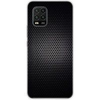 Xiaomi Mi 10 Lite Dark metal bedrukt siliconen hoesje