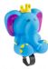 Pexkids Fietstoeter voor kinderen - Olifant design - Blauw