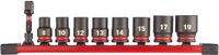 Milwaukee Accessoires Milwaukee 3/8" Slagdopsleutel STD Set 9-delig
