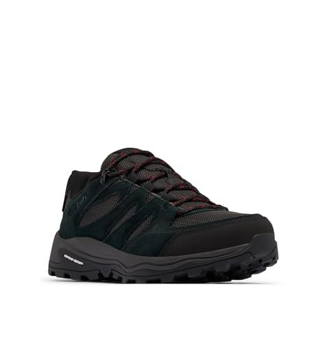Columbia REDMOND™ IV LOW WATERPROOF Heren Wandelschoenen - Black, Mountain Red