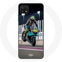 Maniacase Samsung Galaxy A22 5G Beschermhoesje Valentino Rossi MotoGP Speed Rider