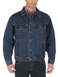 Wrangler Rjk30an Rugged Wear jas van ongevoerde denim voor heren, Antieke indigo., XL