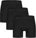 Bamboo Basics Heren Bamboe Boxershorts Jack (3-pack) - Zwart Ton Sur Ton - Ondergoed Heren - Boxershort Heren Lange pijp - Maat L