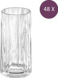 Koziol Superglas Club No. 8 Longdrinkglas 300 ml Set van 48 Stuks - Kunststof - Transparant