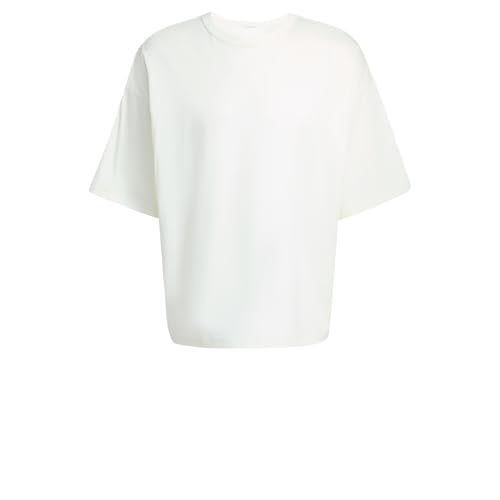 adidas heren Soft Lux Shirt, off white, XL Short