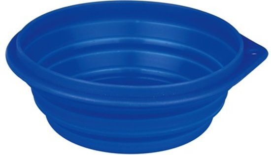 animaldreamz Voer/Waterbak voor Onderweg 500 ml - blauw, rood - kunststof