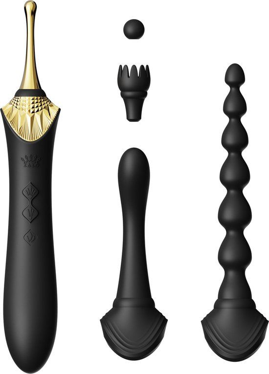 Zalo - Bess 2 - Clitoral Vibrator - Obsidian Black