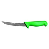 Starrett Professioneel boningsmes - BKG106-6 smal gebogen 150 mm ultra scherp gesanitiseerd stalen lemmet - groen handvat keuken koksmes