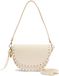 SEIDENFELT MANUFAKTUR Schoudertas Senja Saddle Bag Beige Crème