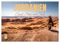 Jordanien Calvendo Jordanien Sand, Stein und Salz (Wandkalender 2027 DIN A2 quer)