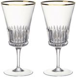 Villeroy & Boch Grand Royal Gold waterglazen set van 2