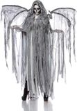 Mask Paradise Angel Of Death Kostuum Dames Grijs