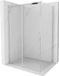 Mexen Omega cabine de douche coulissante 130 x 80 cm, transparent, chrome