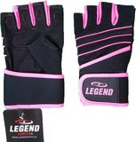 Legend Sports Fitness Handschoen Dames Legend Grip Roze Maat S