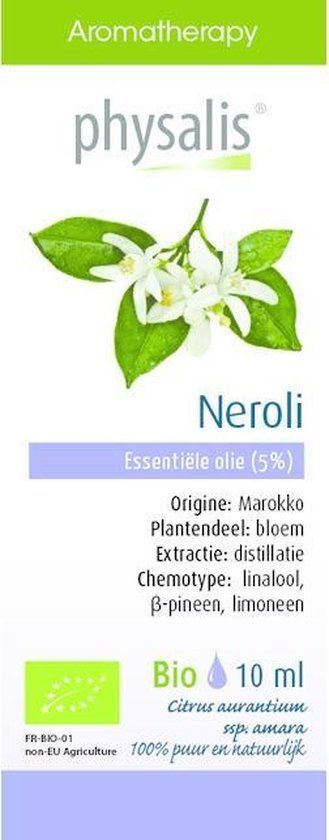 Physalis Neroli Olie 5% Bio - 10ml