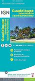 84971 Guadeloupe 84971 1/100.000: Saint-Martin, Saint-Barthélemy