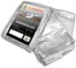 Bradas - Bâche renforcée - Argent - 4x6m - 120g/m²