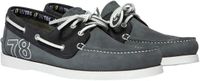 TBS Phenn Bootschoenen Heren Leer Saphir/Navy Maat 41