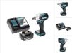 Makita DTW 300 RM1 clé à chocs sans fil 18 V 330 Nm 1/2" sans balai + 1x batterie 4,0 Ah + chargeur