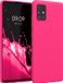 kwmobile Samsung Galaxy A51 hoesje - Back cover in néon rose