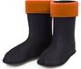 Ladeheid Chaussettes chaudes pour bottes en caoutchouc Ladeheid pour filles et garçons, chaussons intérieurs pour les modèles LA-KL-EVA-Kids, KL050 et KL045 (orange, taille 25 EU)