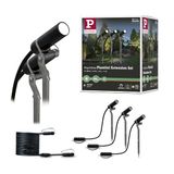 Paulmann 94156 Outdoor Plug & Shine Spot Plantini uitbreidingsset 3000K 24V antraciet aluminium