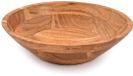 Ibenzoa® Durable Acacia Wood Serving Dish with Multifunctional Design – Perfect for Salads and Fresh Fruit