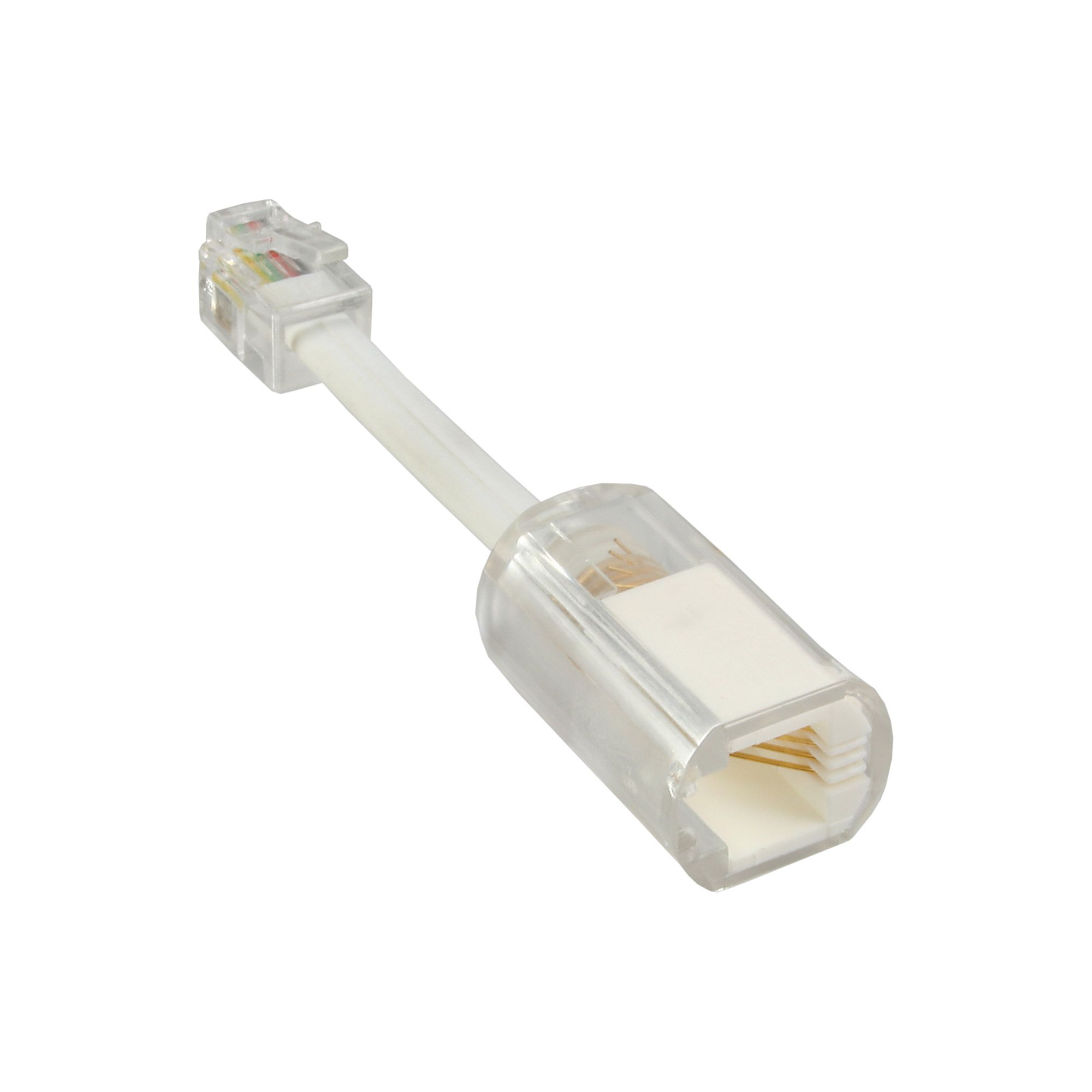 Inline 18890 Telefoonkabels - Transparant - 4043718029464