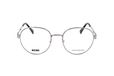 Moschino Lunettes De Vue Femme Ruthénium Rondes 51mm