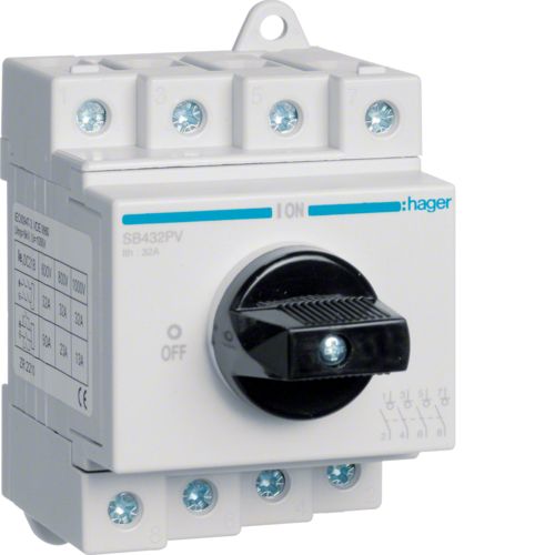 Hager Sistemas SB432PV - Accessoires elektrische behuizing