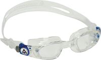 Aquasphere Mako Zwembril - Volwassenen - Transparant/Blauw