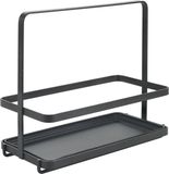 Metaltex Olie- en Kruidenrek met Handvat - Keuken Organizer - Zwart - 23 x 11 x 20 cm