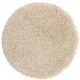 Spirella Badmat – Antislip Badkamermat van Microvezel – Zachte Badmatten met Lang Poolhaar van 40 mm – Beige