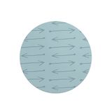 Questo Casa Ronde digitaal bedrukte muismat, antislip onderkant, voor kantoor en thuis, diameter: 22 cm