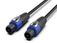 Audibax Silver Speakon to Speakon Cable 10 Meter