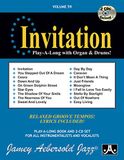 Jamey Aebersold Jazz Volume 59: Invitation Play-A-Long with Organ & Drums! (with 2 Free Audio CDs): Relaxed Groove Tempos! Lyrics Included