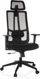 hjh OFFICE Bureaustoel TRAMORE stof/mesh zwart