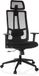 hjh OFFICE Bureaustoel TRAMORE stof/mesh zwart