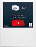 Artina Schildersdoeken 60x80 cm - FSC® Schildersdoek 380 g/m² - Premium Canvas Dubbel Geprimed Spieraam Wit