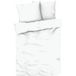LIVARNO HOME Parure de lit en lin mélangé, 240 x 220 cm (blanc)