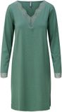 LingaDore Jurk Vrouwen Lange Mouw Effen Green Marl XL
