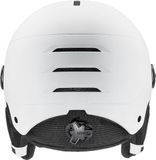 Uvex Ski Helmet Rocket Jr Visor White Black Matt 51-55 cm