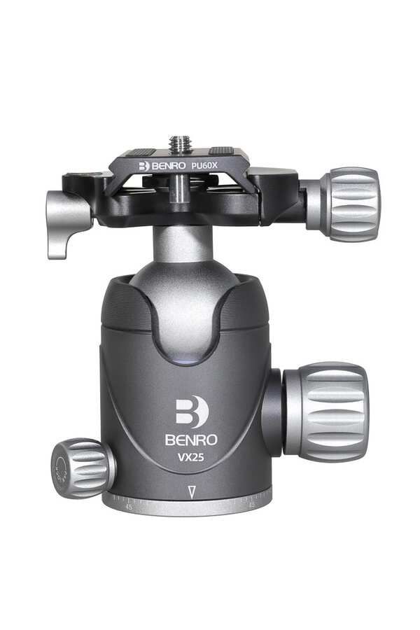 Benro VX25 - Statiefhoofd - Zwart/Roestvrijstaal