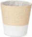 IBERGARDEN Grondlegger Natuurlijk Bruin Touw Plastic Wit/Natuurlijk (15 x 14 x 15 cm)