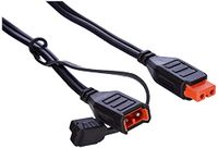 AEG Automotive 10150 Comfort Aansluiting oplader KV 20, 2 m, voor moeilijk bereikbare accu's bij auto en motorfiets, zwart