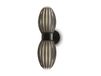 Herstal Applique murale Tentacle Duo Noir/Fumé - Salon / séjour - Verre